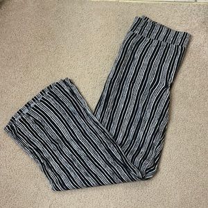 Striped dress pants